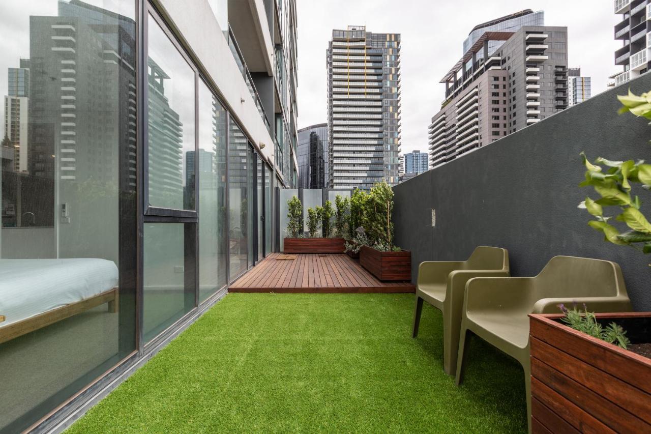 ☆Of Southbank☆Light Filled Apartment☆Huge Private Terrace With City Views☆Parking☆Pool☆Gym☆Wifi Melbourne Eksteriør billede